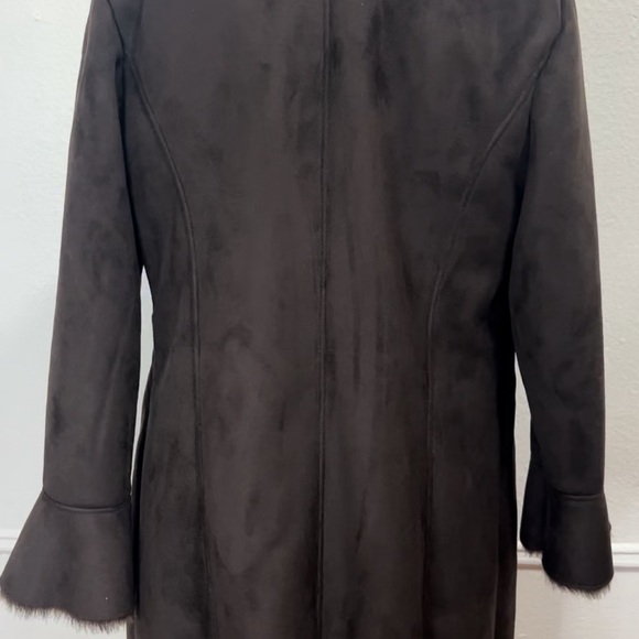 Bagatelle Women’s Brown Faux suede coat. - Picture 3 of 5